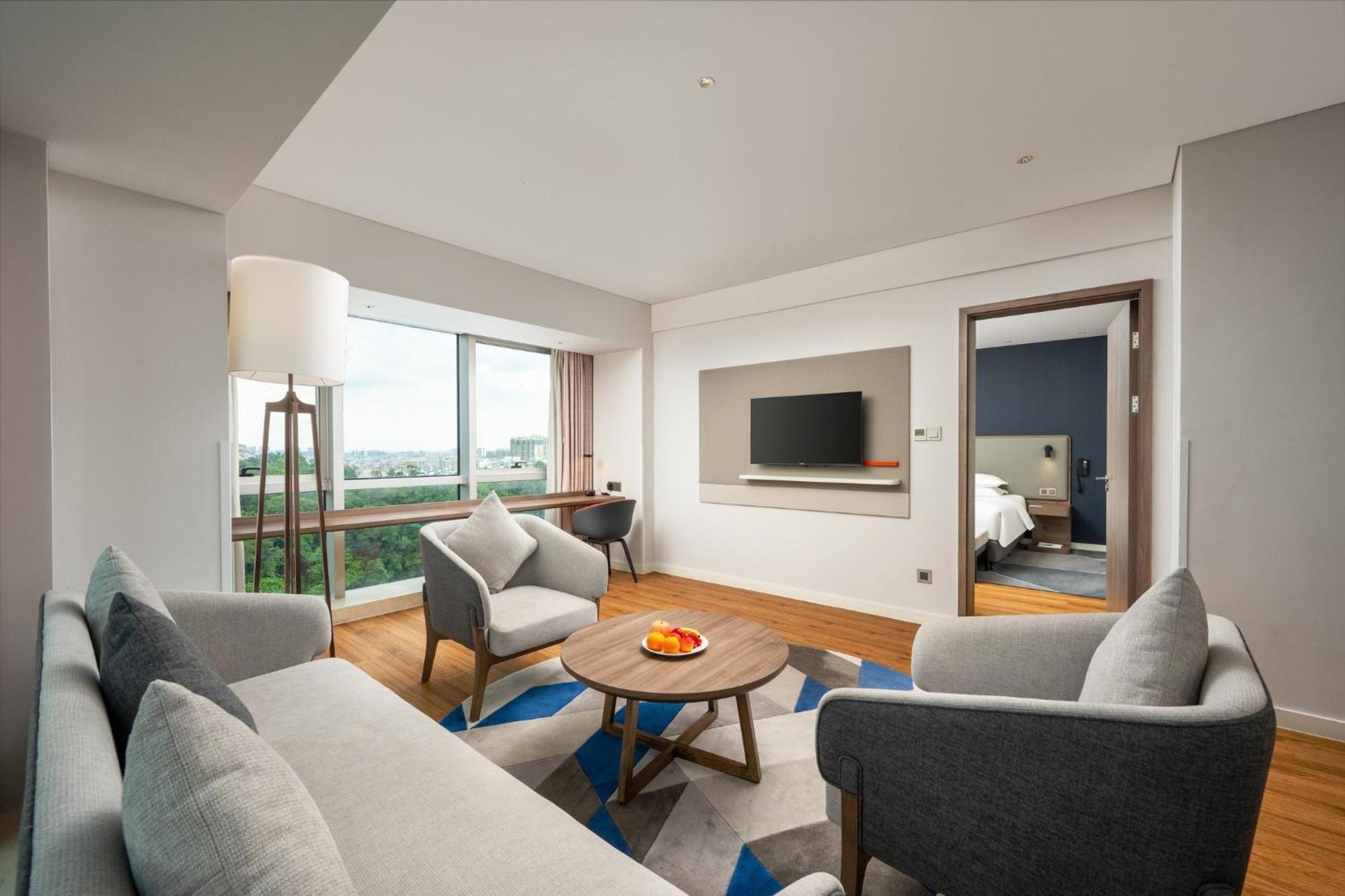 Holiday Inn Express Jiangmen Jianghai By Ihg Buitenkant foto